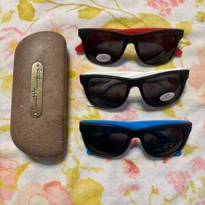 Sunglasses Bundle - 3 pairs and a case
